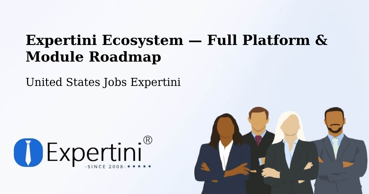 Expertini Ecosystem — Full Platform & Module Roadmap – La Crosse